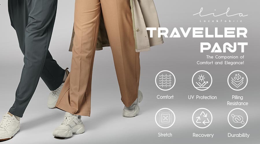 TRAVELLER PANT: The Companion of Comfort and Elegance!